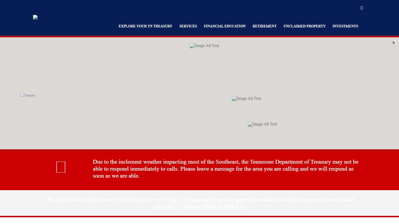 Tennessee Treasury Unclaimed Property traveling to...